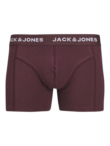 Jack Jones Teo Solıd 5 Li Paket Erkek Boxer 12259076 - Resim 6
