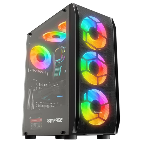 Everest Hollow (650W 80+) TG ARGB Fan Mid Tower