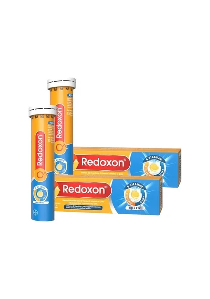 Redoxon Üçlü Etki 15 Efervesan Tablet 2'li