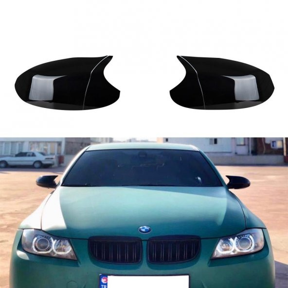 BMW Tuning E90 2005-2009 Makyajsız Direk Tak Batman Ayna Kapağı