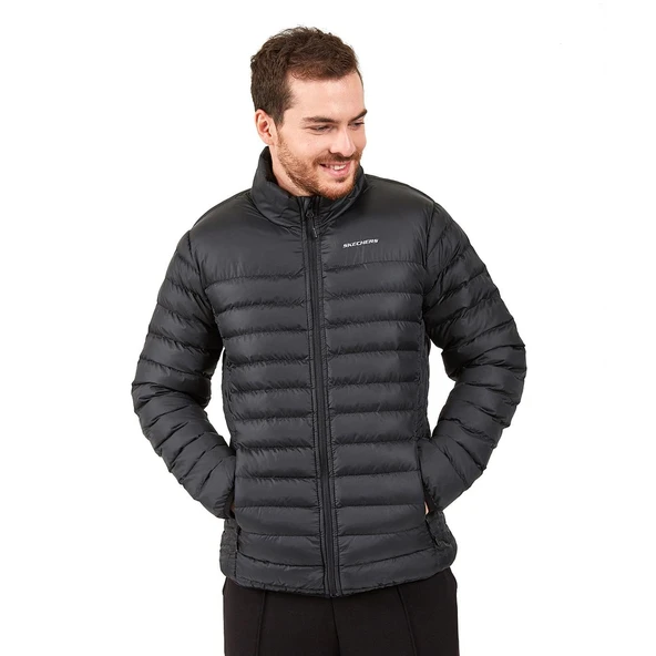 Skechers M Essential Turtle Neck Jacket Mont S202721-001 Erkek Günlük Mont - 2