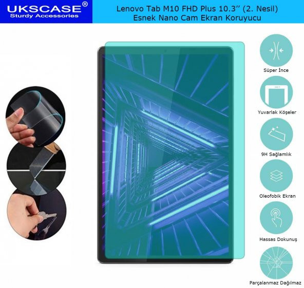 Lenovo Tab M10 FHD Plus 10.3'' (2. Nesil) Nano Cam Ekran Koruyucu