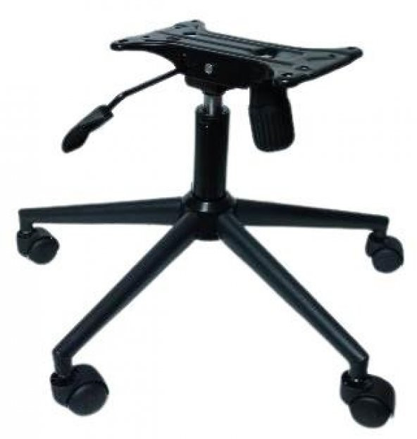 Konik Yıldız Ayak Seti Tek Kol Mekanizma Siyah renk ürün görseli