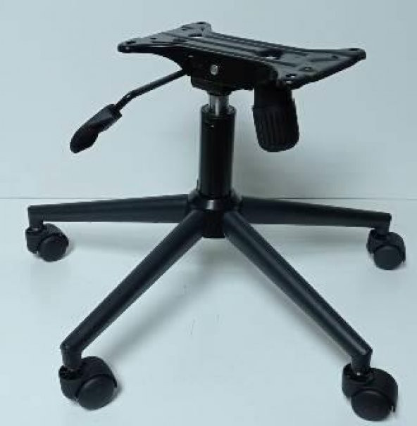 Konik Yıldız Ayak Seti Tek Kol Mekanizma Siyah renk - Resim 2