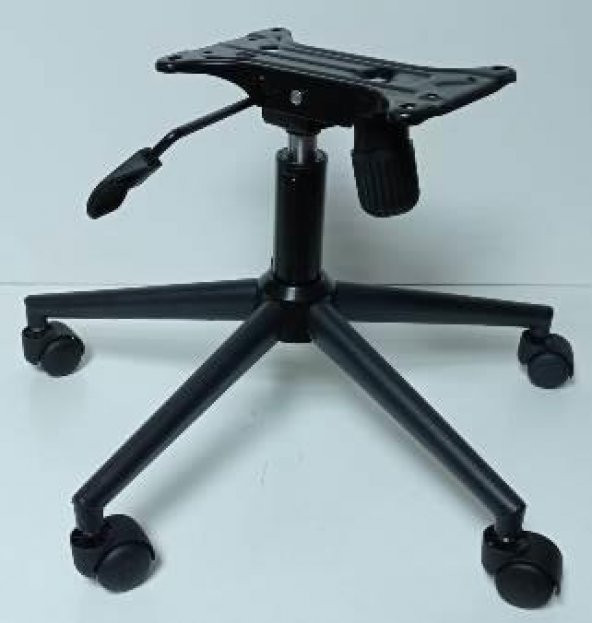 Konik Yıldız Ayak Seti Tek Kol Mekanizma Siyah renk - Resim 4