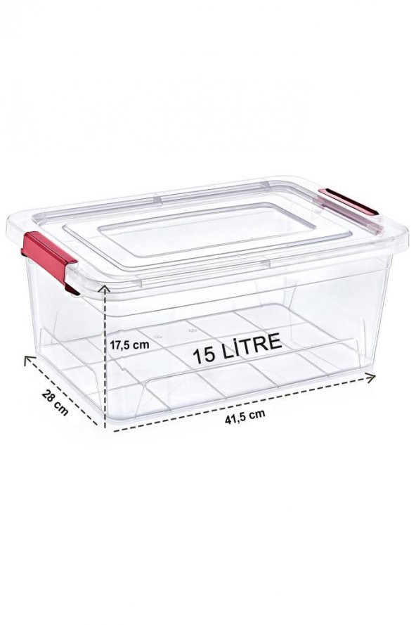 Smart Box Saklama Kabı 2li Paket 15-20 Litre