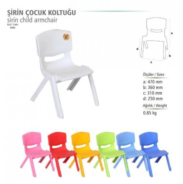 Küçük Şirin Çocuk Sandalyesi Pembe 2li Paket 1-3 Yaş İçin - 3