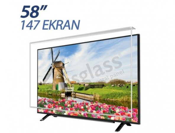 Etiasglass 58'' Tv Ekran Koruyucu/Ekran Koruma Camı