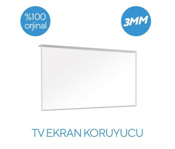 Etiasglass 58'' Tv Ekran Koruyucu/Ekran Koruma Camı - 2