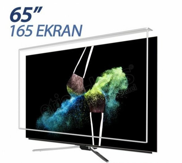 ETİASGLASS 65"(165 Ekran) Led TV Ekran Koruyucu/Ekran Koruma Camı