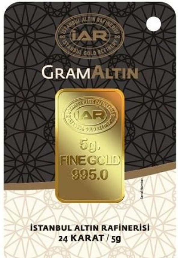 5 gr IAR Gram Külçe Altın