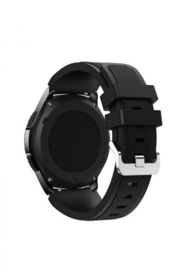 Huawei Samsung Xiaomi Akıllı Saat Uyumlu Silikon Kordon Kayış (22mm) - 8