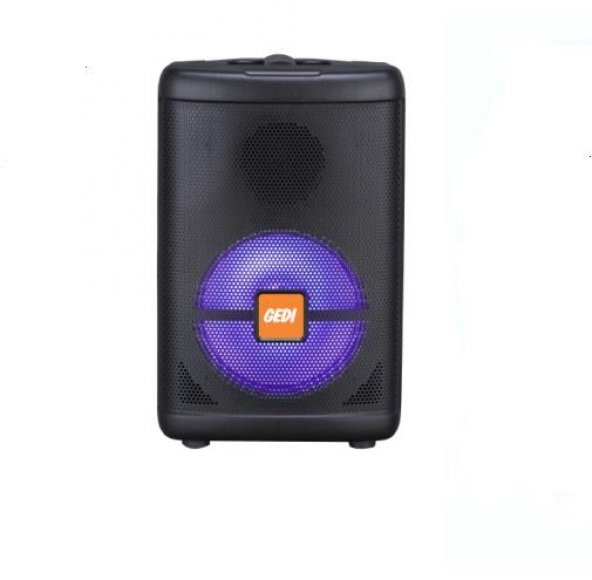 Taşınabilir Bluetooth Hoparlör USB-SD-Aux-FM-Mikrofonlu Gedi-892