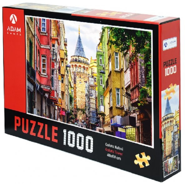 Galata Kulesi 1000 Parça Puzzle 48x68 - 1