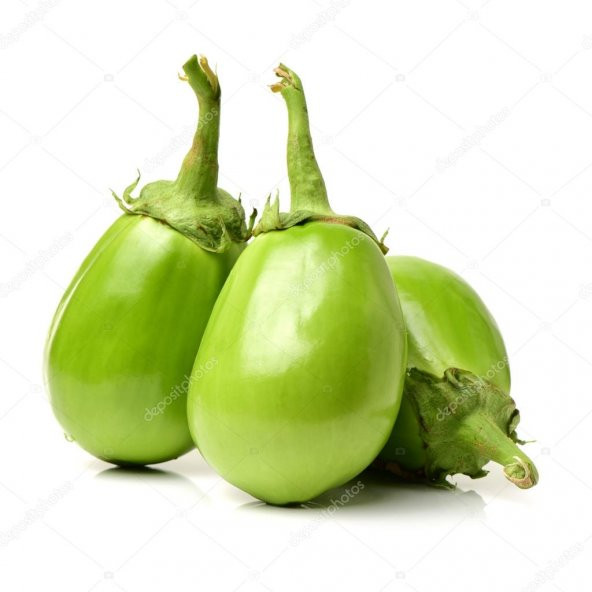 Nadir Yeşil Dolmalık Patlıcan Tohumu 5 Tohum + Süpriz Hediye Tohu