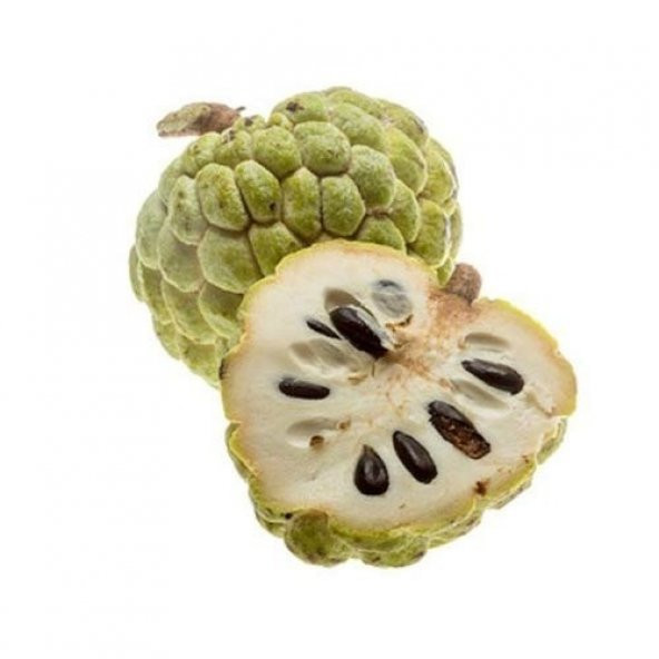 Sugar Apple Meyvesi Tohumu 3 Tohum + Süpriz Hediye Tohum