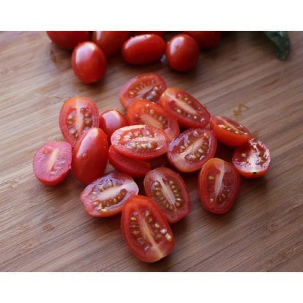 Saksılık Zeytin Domates Tohumu + Süpriz Hediye Tohum - 2