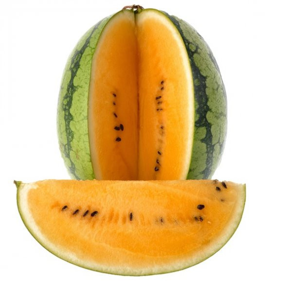 Portakal Karpuzu Tohumu 2 Tohum Karpuz Tohum +Süpriz Hediye Tohum