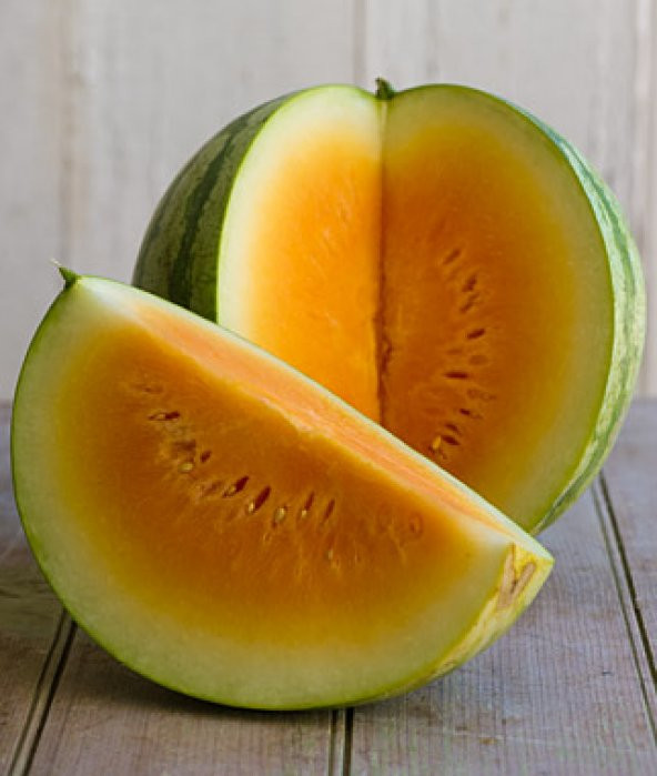 Portakal Karpuzu Tohumu 2 Tohum Karpuz Tohum +Süpriz Hediye Tohum - 2