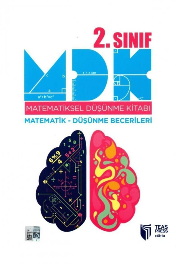 Yayınları 2. Sınıf Matematiksel Düşünme Kitabı-Evde etkinlik,evde eğitim,Çocuk kitabı,lets mind,zeka