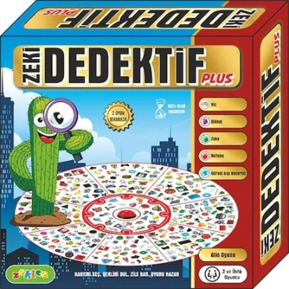 Dedektif Akıl Zeka Oyunu Dikkat Görsel Algı Refleks Geliştirme - Resim 2