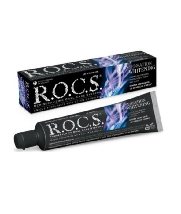 Rocs Sensation Whitening Beyazlatıcı Diş Macunu 60ml
