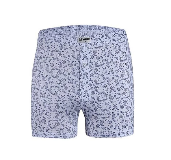 5 Adet Yıldız Erkek Desenli Empirme Boxer Short 35 - 7
