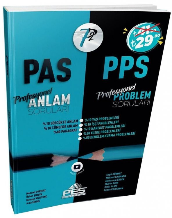 Tyt Ayt Pas Pps Soru Bankası Pes Yayınları