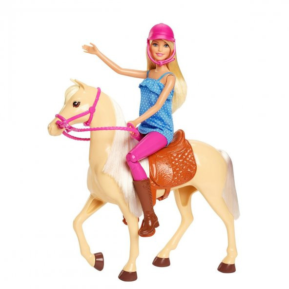 FXH13 Barbie ve Güzel Atı Oyun Seti - 4