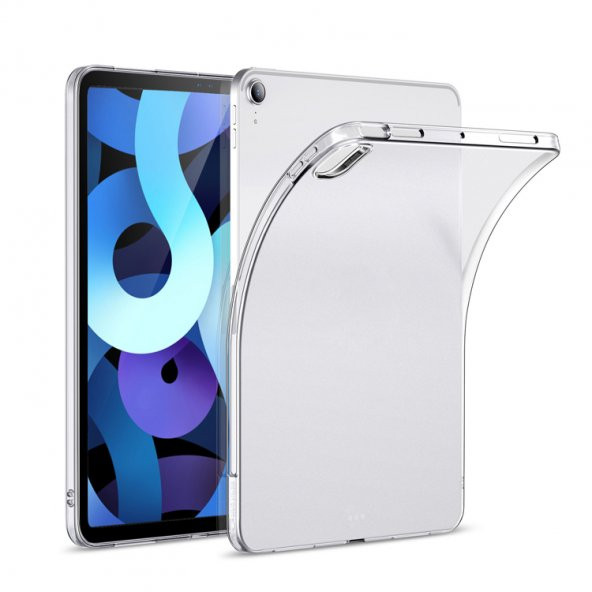 iPad Air 4 2020 10.9" Kılıf Şeffaf Silikon Arka Kapak - 1