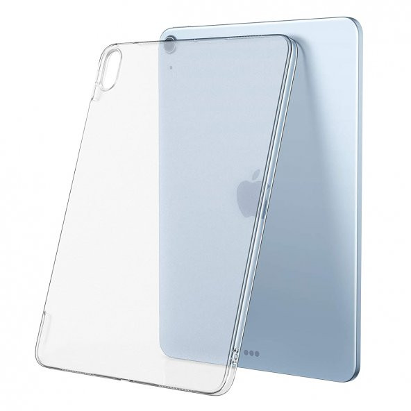 iPad Air 4 2020 10.9" Kılıf Şeffaf Silikon Arka Kapak - 2