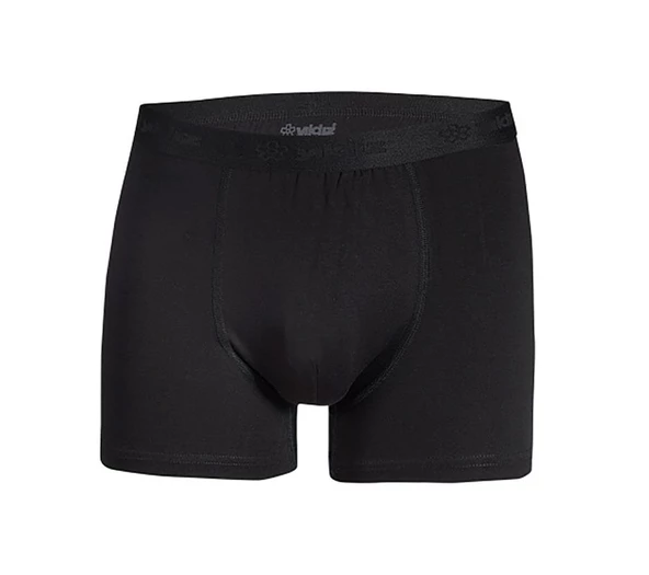 6 Adet Yıldız Erkek Modal Likralı Boxer Short Siyah 40