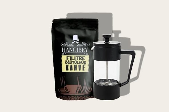 Filtre Kahve Set (French Press + Filitre Kahve)