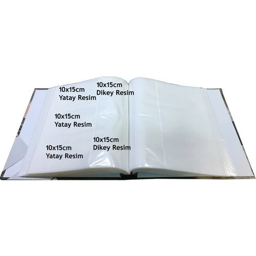 HİDZ Eskitme Desenli Fotoğraf Albümü -500 lük - 4