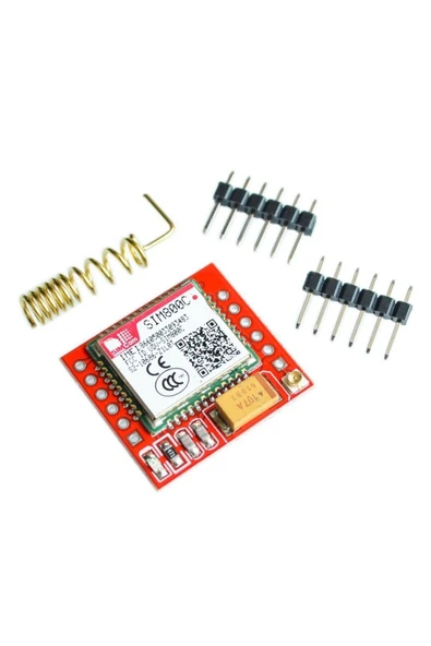 IMEI KAYITLI SIM800C GSM/GPRS Modül Kiti - Arduino ve Mikrodenetleyici Projeleri için Kablosuz