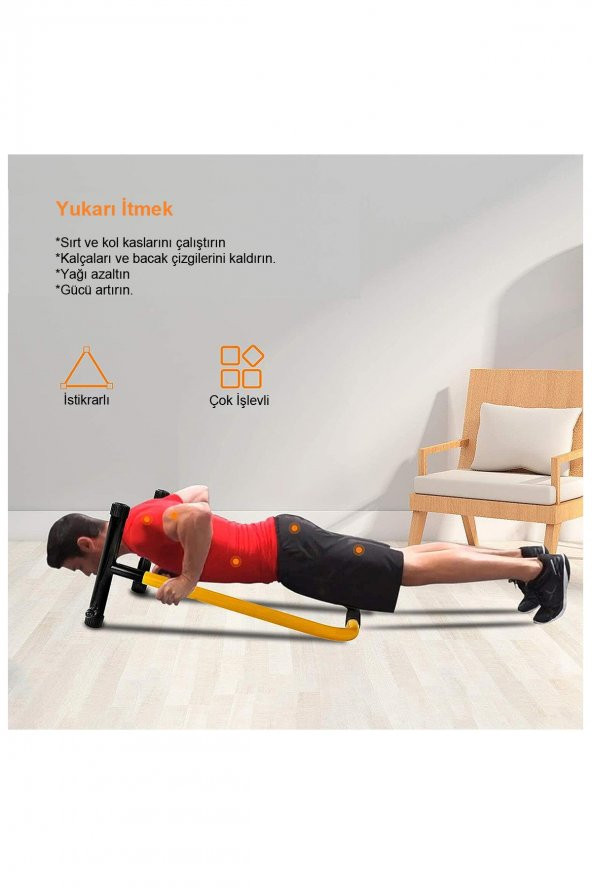 Avessa Relife Dip Station Fonksiyonel Çalışma İstasyonu Sarı - 6