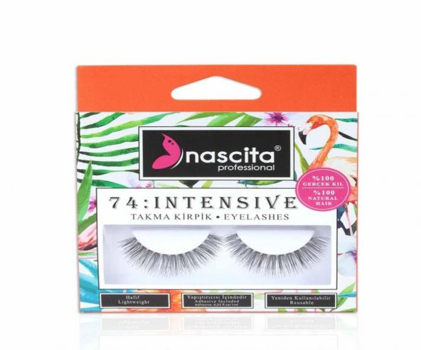 Nascita Takma Kirpik 100 Doğal Kıl Naseye000074