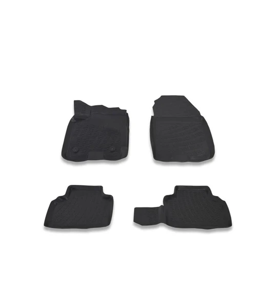 Ford Courier 2014-2022 Arası 4D Havuzlu Oto Paspas Ve Bagaj Set - Resim 4