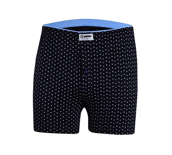 6 Adet Yıldız Erkek Taşma Lastik Desenli Penye Boxer Short 43 - Resim 7