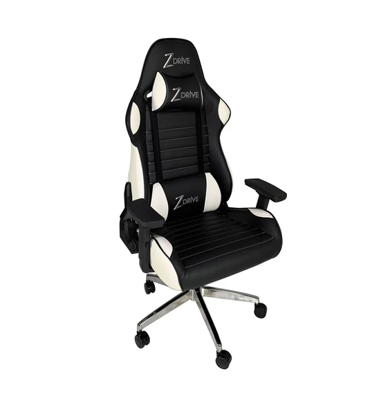 Uzay Ofis Z-Drive Oyuncu Koltuğu Cozy - Siyah - Beyaz
