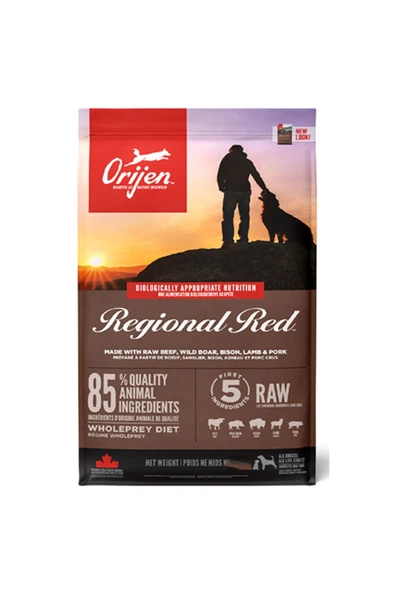 Orijen Regional Red Tüm Irk Ve Yaşam Evreleri İçin Köpek Maması 2 Kg