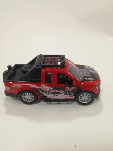 Fast Racer High Simulation Metal Çek Bırak Araba Canlı Renkler K137A25 - 6