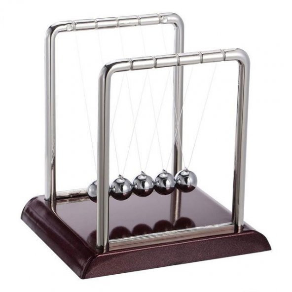 NEWTON DENGE TOPU BALANCE BİLYE KÜÇÜK BOY MASA SÜSÜ - 4