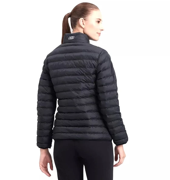 Skechers W Turtle Neck Essential Jacket S212273-001 Kadın Günlük Mont - 3