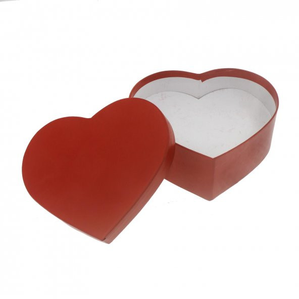 12x13cm Kalp Kutu Karton Hediyelik Küçük