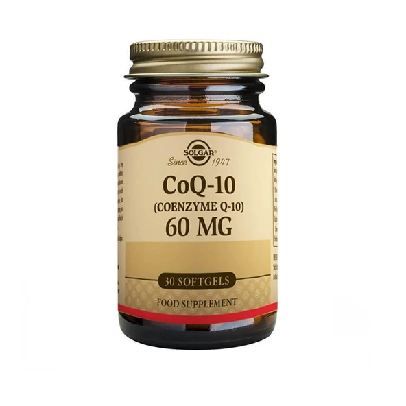 Solgar Coenzyme Q10 60 mg 30 Kapsül ürün görseli