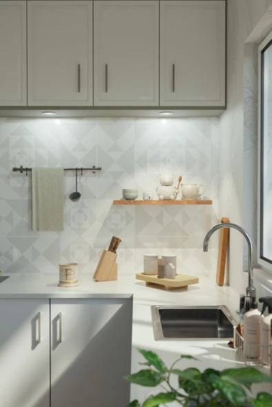 yankı-byeg 60 Cm Safir Meşe Mdf Uçan Duvar Rafı Gizli Bağlantı Kitaplık ürün görseli