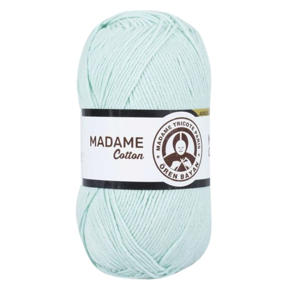 Ören Bayan Madame Cotton Örgü İpi - Mint - 1 Adet - ( Renk Kodu : 017 )