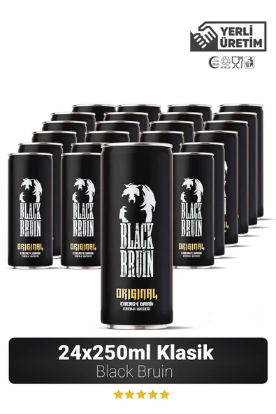 Black Bruin Enerji Içeceği 250ml X 24 Adet - 1