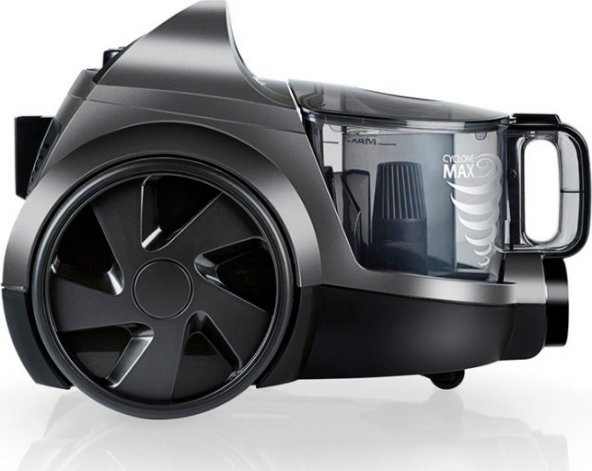 Arnica Mila ET14440 Toz Torbasız Elektrikli Süpürge – Antrasit - 4